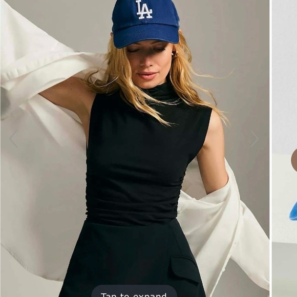 LA Dodgers Baseball Cap Blue white embroidered logo One size adjustable - Picture 6 of 9